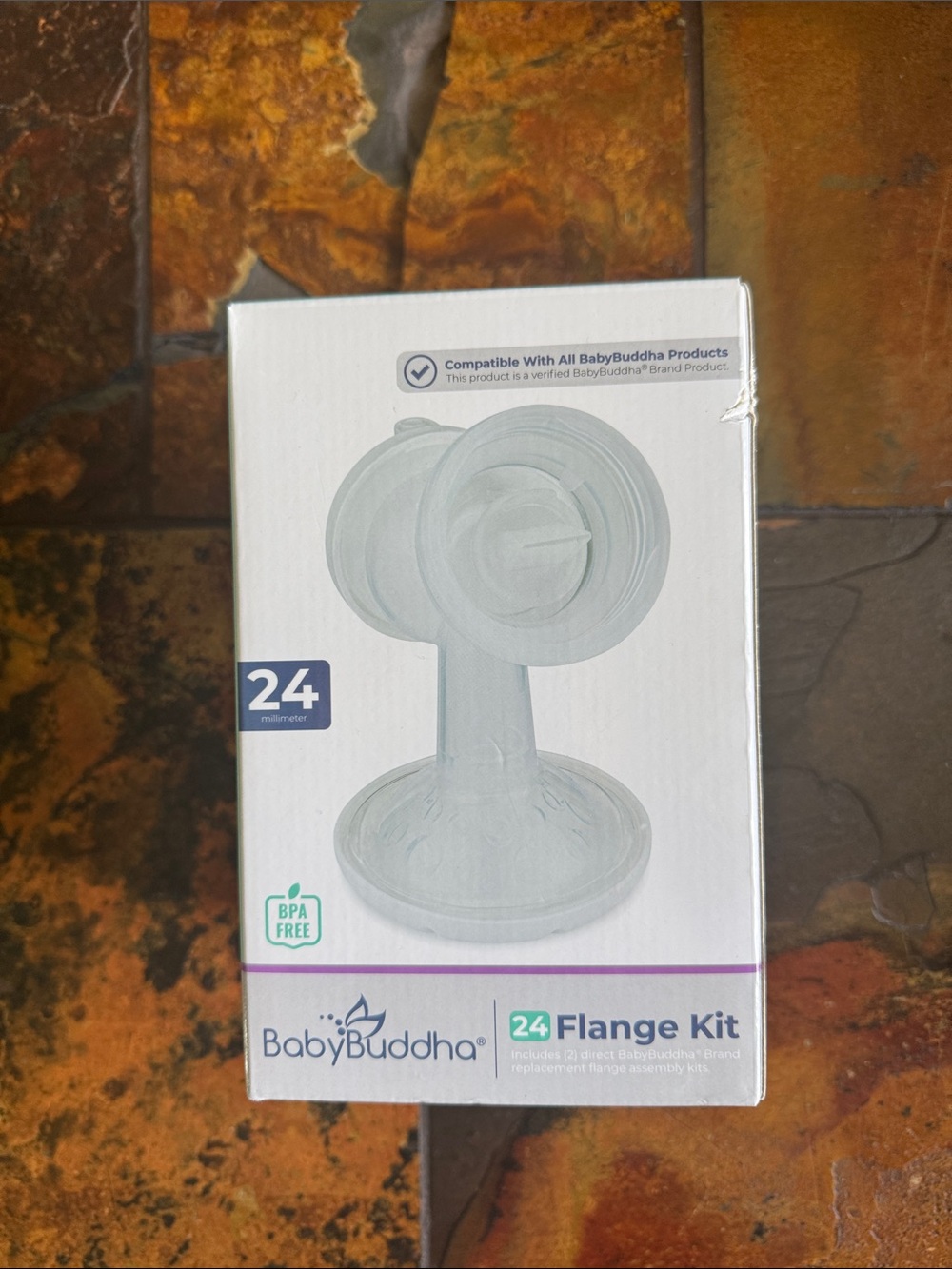 BabyBuddha 24mm Flange Kit - Clear